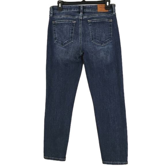 Lucky Brand ~Woman Size 8/29~ Blue AVA CROP Jeans Pockets, Logo. - Picture 6 of 16